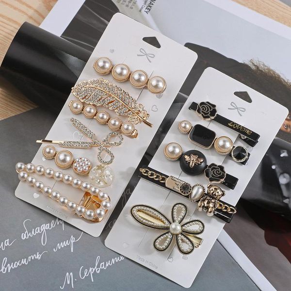 hair clips & barrettes korean feather crystal bow hairclips women simitation pearls rhinestones alloy metal hairpins tie barrette accessorie, Golden;silver
hair clips & barrettes korean feather crystal bow hairclips women simitation pearls rhinestones alloy metal hairpins tie barrette accessorie, Golden;silver