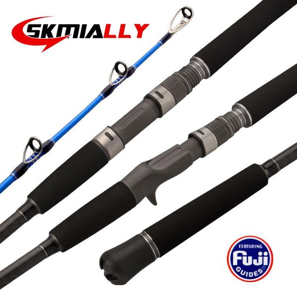 boat fishing rods skmially sea surf carbon jigging spinning 1.6m 1.8m h power 50-400g big game rod 2 sections saltwater
boat fishing rods skmially sea surf carbon jigging spinning 1.6m 1.8m h power 50-400g big game rod 2 sections saltwater