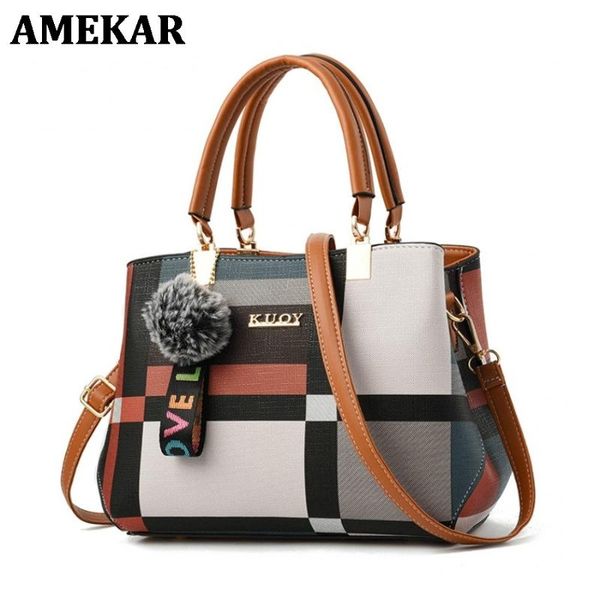 cosmetic bags & cases casual plaid shoulder bag fashion stitching wild messenger brand female totes crossbody women leather handbag
cosmetic bags & cases casual plaid shoulder bag fashion stitching wild messenger brand female totes crossbody women leather handbag