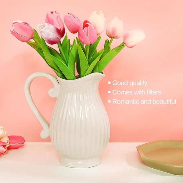 decorative flowers & wreaths 10pcs tulip artificial flower real touch bouquet fake for wedding decoration home garden deco
decorative flowers & wreaths 10pcs tulip artificial flower real touch bouquet fake for wedding decoration home garden deco