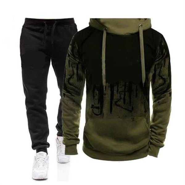 2020 new men's splash printing long sleeve fleece hooded sports sweater set t-1925, Gray
2020 new men's splash printing long sleeve fleece hooded sports sweater set t-1925, Gray