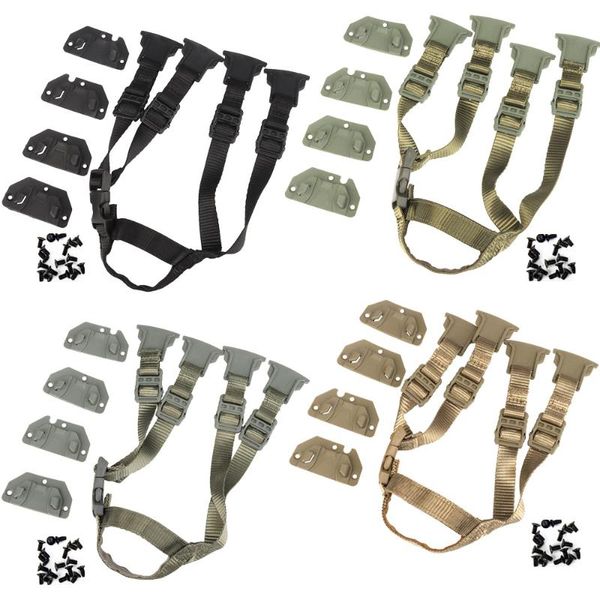 cycling helmets tactical fast helmet strap for military hunting paintball accessories
cycling helmets tactical fast helmet strap for military hunting paintball accessories
