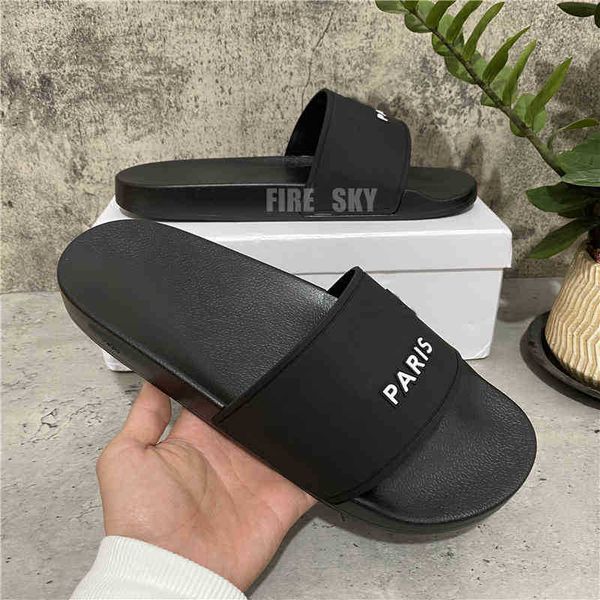 2021 mens womens slippers slide summer fashion wide flat sandals indoor flip flop size eur36-46 zlh, Black
2021 mens womens slippers slide summer fashion wide flat sandals indoor flip flop size eur36-46 zlh, Black