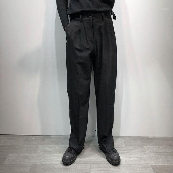 men's pants spring and autumn dark black korean classic simple loose casual straight trousers in large size
men's pants spring and autumn dark black korean classic simple loose casual straight trousers in large size