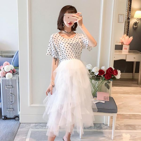 maternity dresses 1167# white gauze patchwork dot printed dress sweet cute lovely a line clothes for pregnant women summer pregnancy
maternity dresses 1167# white gauze patchwork dot printed dress sweet cute lovely a line clothes for pregnant women summer pregnancy