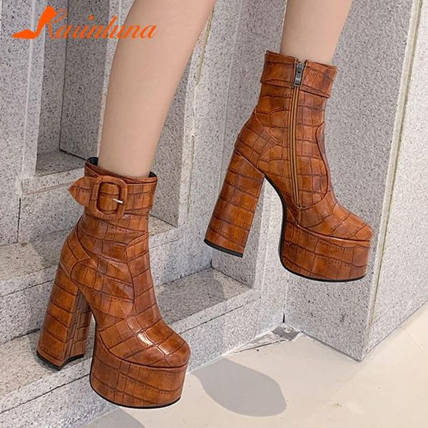 boots karinkuna big size 34-43 autumn fashion ladies buckle ankle platform high heels women 2021 shoes woman, Black
boots karinkuna big size 34-43 autumn fashion ladies buckle ankle platform high heels women 2021 shoes woman, Black