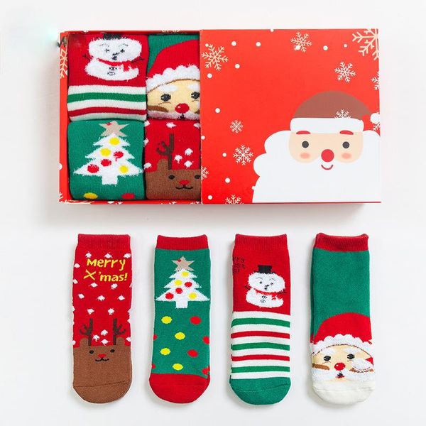 socks 4pcs set kids christmas gift box santa claus tree snowman red for girls boys festival gifts, Pink;yellow
socks 4pcs set kids christmas gift box santa claus tree snowman red for girls boys festival gifts, Pink;yellow