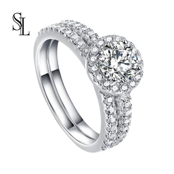 cluster rings sl rhinestone diamond wedding ring set for women white zirconia engagement fine jewelrys anniversary gift, Golden;silver
cluster rings sl rhinestone diamond wedding ring set for women white zirconia engagement fine jewelrys anniversary gift, Golden;silver