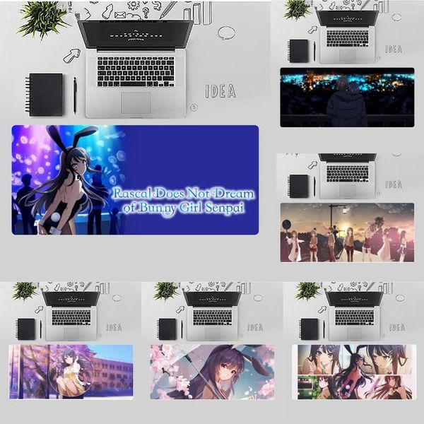 mouse pads & wrist rests sakurajima mai anime girl mice rubber mousepad desk table game office work gamer large pad mats non-slip lapcus
mouse pads & wrist rests sakurajima mai anime girl mice rubber mousepad desk table game office work gamer large pad mats non-slip lapcus