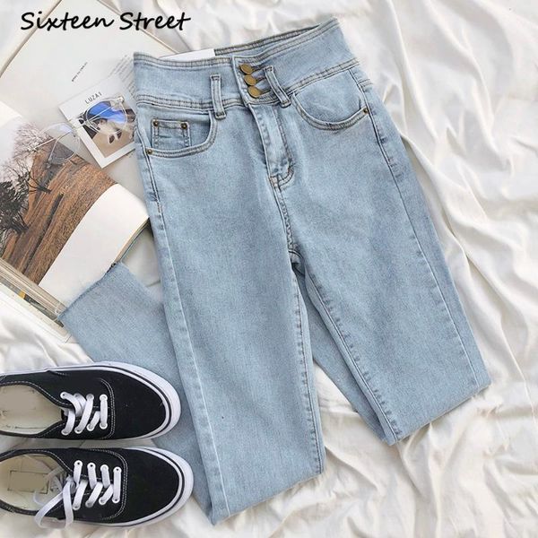 women's jeans woman high waist retro washed light blue waisted three button stretch slim denim pants y2k aesthetic female fashion
women's jeans woman high waist retro washed light blue waisted three button stretch slim denim pants y2k aesthetic female fashion