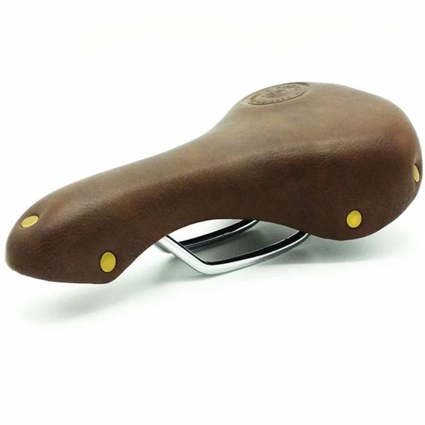 bike saddles leather saddle mountain road vintage retro bicycle seat brown pu design cushion riveted cycling part
bike saddles leather saddle mountain road vintage retro bicycle seat brown pu design cushion riveted cycling part