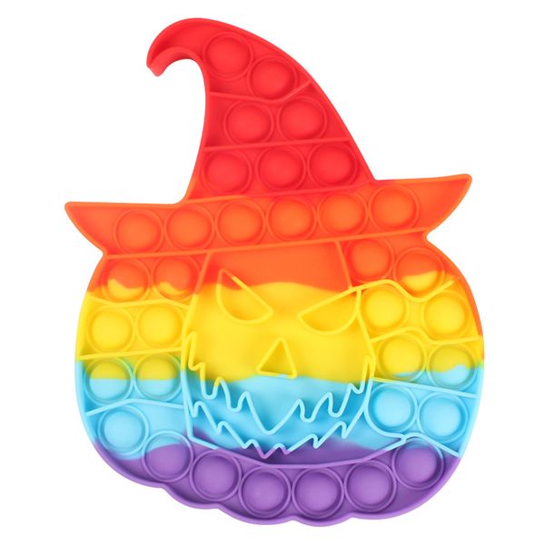 halloween rainbow pumpkin bubble squeeze decompression toy high-quality fun novel to relieve stress and portable
halloween rainbow pumpkin bubble squeeze decompression toy high-quality fun novel to relieve stress and portable