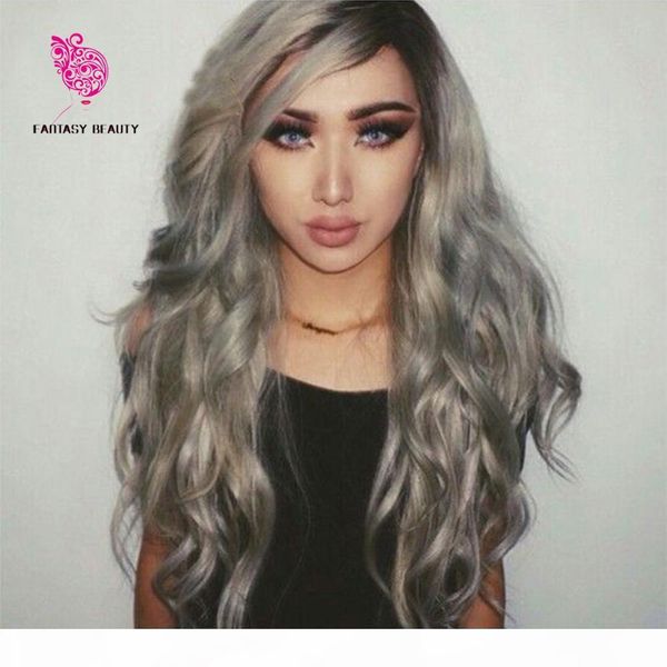 8a ombre silver grey hair full lace wigs virgin brazilian human hair t1b gray rooted human hair lace front wig body wave, Black;brown
8a ombre silver grey hair full lace wigs virgin brazilian human hair t1b gray rooted human hair lace front wig body wave, Black;brown