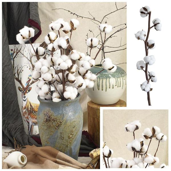 decorative flowers & wreaths natural dried cotton bouquet 8 heads artificial stem garden home decoration floral branch 1pc living room ornam
decorative flowers & wreaths natural dried cotton bouquet 8 heads artificial stem garden home decoration floral branch 1pc living room ornam
