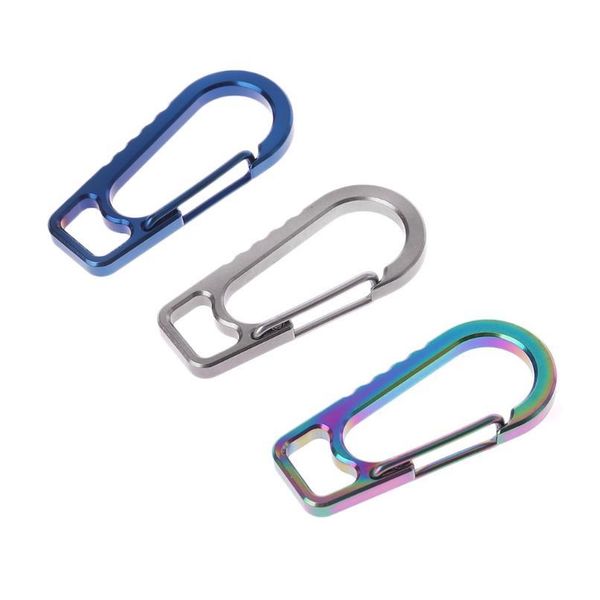 titanium alloy edc outdoor keychain carabiner camping hiking spring buckle hook titani jllyro
titanium alloy edc outdoor keychain carabiner camping hiking spring buckle hook titani jllyro