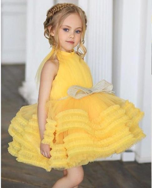 girl's dresses custom baby girl dress puffy layers skirt halter little princess knee length birthday party kids clothes, Red;yellow
girl's dresses custom baby girl dress puffy layers skirt halter little princess knee length birthday party kids clothes, Red;yellow