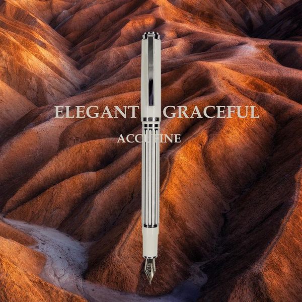 772korean luxury fountain pen for writing metal ink pens for school & office supplies gift stationery
772korean luxury fountain pen for writing metal ink pens for school & office supplies gift stationery