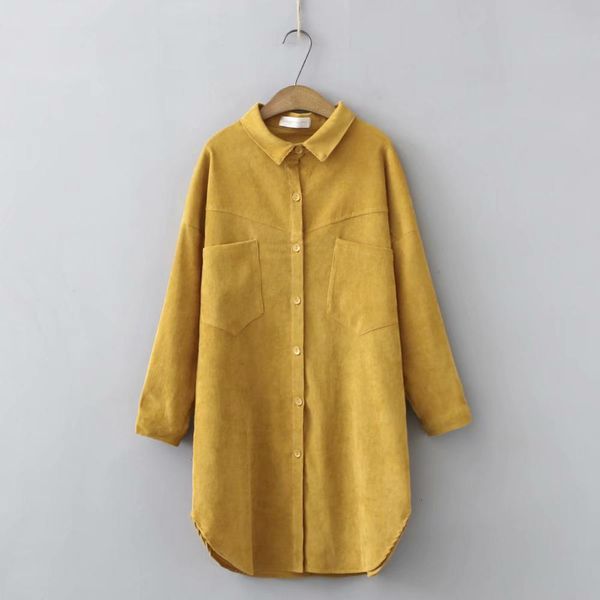 plus size solid army green pink gold corduroy women long shirts 2021 new autumn winter casual ladies blouse female long oversize, White
plus size solid army green pink gold corduroy women long shirts 2021 new autumn winter casual ladies blouse female long oversize, White