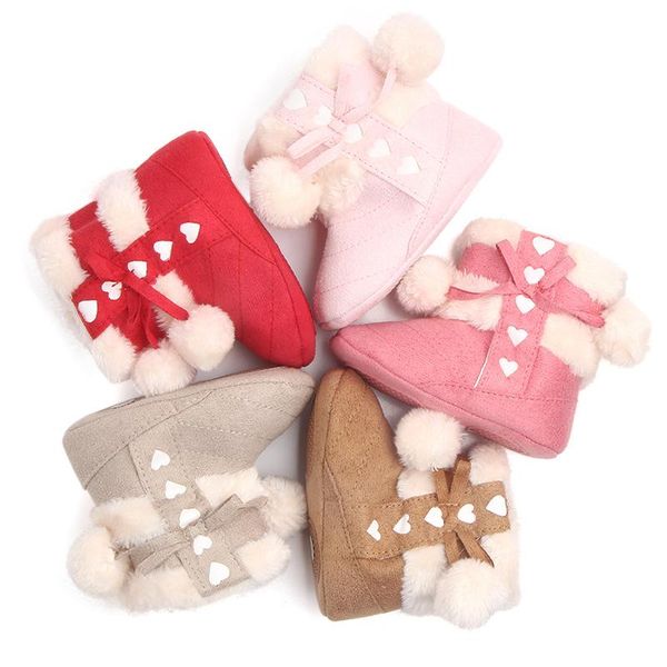 first walkers baby boots for 0-18m born infant girls snow winter warm boys solid fur ball
first walkers baby boots for 0-18m born infant girls snow winter warm boys solid fur ball