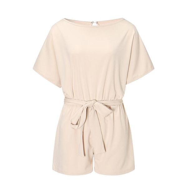 women's jumpsuits & rompers 2021 summer playsuits women sashes short sleeve casual solid office work fashion overalls, Black;white
women's jumpsuits & rompers 2021 summer playsuits women sashes short sleeve casual solid office work fashion overalls, Black;white