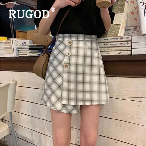 skirts rugod high waist slim hip skirt women plaid casual single-breasted korean version jupe femme, Black
skirts rugod high waist slim hip skirt women plaid casual single-breasted korean version jupe femme, Black
