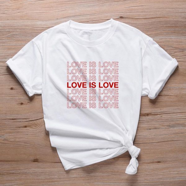 women's t-shirt love is valentines day t shirt aesthetic slogan shirts lover pride tee vintage casual tshirt, White
women's t-shirt love is valentines day t shirt aesthetic slogan shirts lover pride tee vintage casual tshirt, White