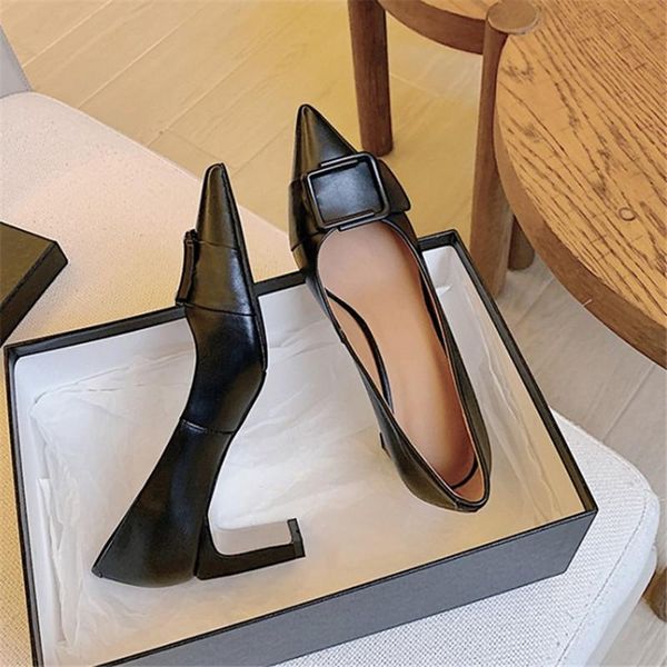 dress shoes pxelena genuine leather women pointed toe buckle slip on high heels shallow pumps office lady party work footwear 2021, Black
dress shoes pxelena genuine leather women pointed toe buckle slip on high heels shallow pumps office lady party work footwear 2021, Black