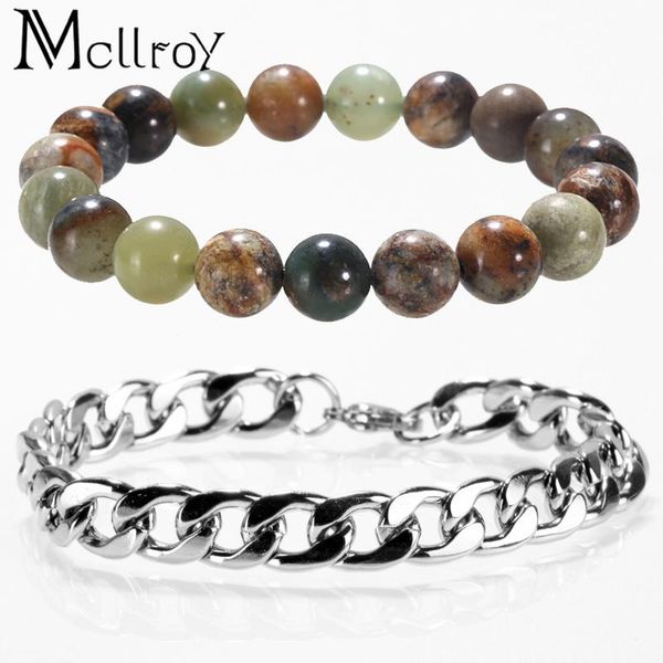 charm bracelets mcilroy bracelet men/chain bracelets/natural stone/stainless steel/bracelet for women men fashion link chain jewelry, Golden;silver
charm bracelets mcilroy bracelet men/chain bracelets/natural stone/stainless steel/bracelet for women men fashion link chain jewelry, Golden;silver