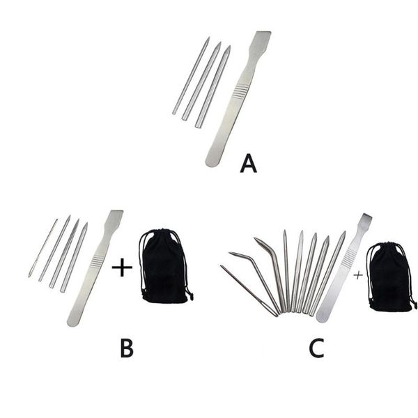 paracord stitching set stainless steel umbrella rope needle bracelet flattener knitting needles diy jewelry accessories
paracord stitching set stainless steel umbrella rope needle bracelet flattener knitting needles diy jewelry accessories