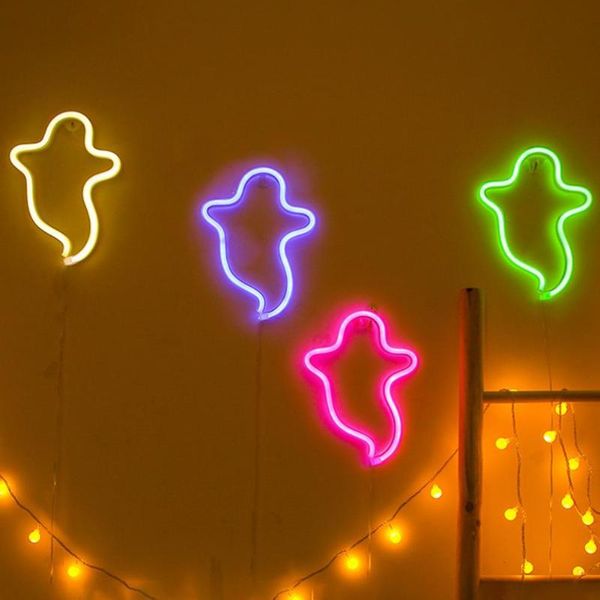 party hats lightweight creative halloween ghost neon sign lamp led light festival for home
party hats lightweight creative halloween ghost neon sign lamp led light festival for home