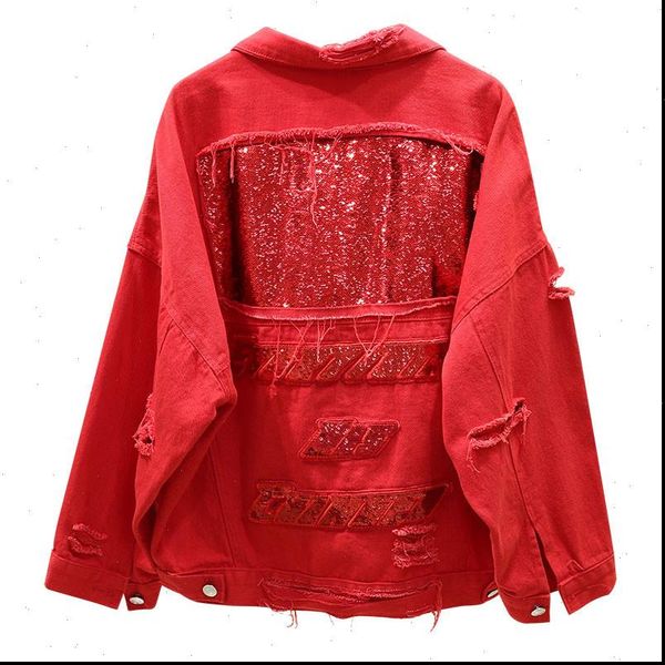 2021 new women short denim jackets sequin loose hole coat streetwear stretch jeans jacket jaqueta jeans coat female, Black;brown
2021 new women short denim jackets sequin loose hole coat streetwear stretch jeans jacket jaqueta jeans coat female, Black;brown