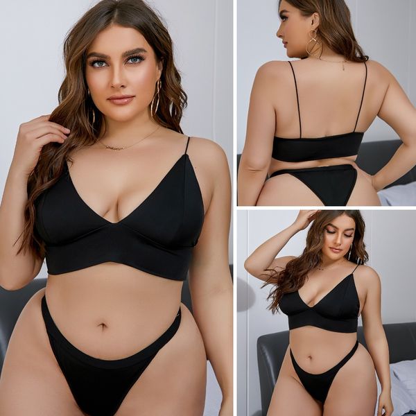 in stock 4xl plus size designer women lingerie simple and comfortable glossy underwear erotic porno sleepwear nightwear polyester two-pieces, Black;white
in stock 4xl plus size designer women lingerie simple and comfortable glossy underwear erotic porno sleepwear nightwear polyester two-pieces, Black;white