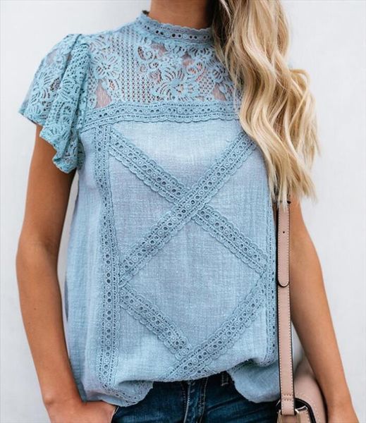 summer chiffon ruffles plus women shirts sizes beboho floral elegant lady lace casual embellished, White
summer chiffon ruffles plus women shirts sizes beboho floral elegant lady lace casual embellished, White