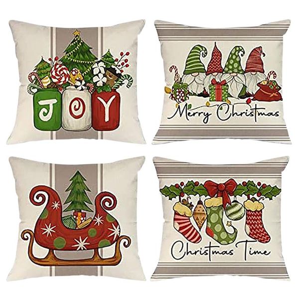 cushion/decorative pillow 4pcs/set cushion cover 45x45cm happy year 2021 navidad pillowcase christmas ornaments merry decorations for home
cushion/decorative pillow 4pcs/set cushion cover 45x45cm happy year 2021 navidad pillowcase christmas ornaments merry decorations for home