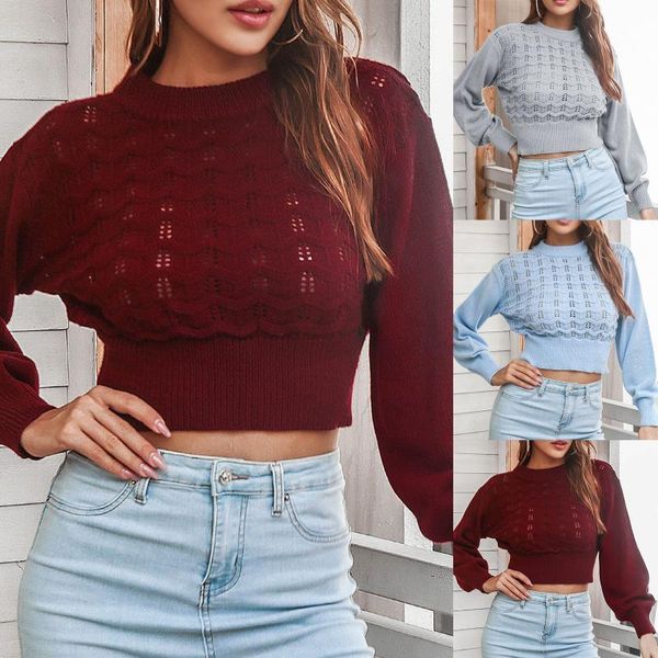 women's sweaters women solid color hollow sweater casual o-neck knitted long sleeve pullover short, White;black
women's sweaters women solid color hollow sweater casual o-neck knitted long sleeve pullover short, White;black