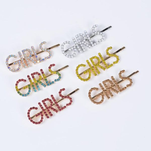 hair clips & barrettes 2021 fashion crystal hairpin for women shiny rhinestones letter girls bridal wedding accessories, Golden;silver
hair clips & barrettes 2021 fashion crystal hairpin for women shiny rhinestones letter girls bridal wedding accessories, Golden;silver