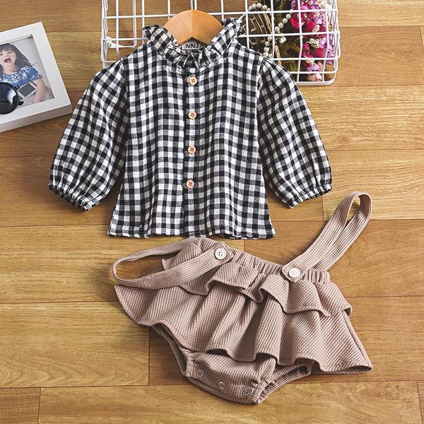 clothing sets toddler baby winter romper set girls christmas costumes borns birthday party clothes plaid long sleeve t-shirt infant, White
clothing sets toddler baby winter romper set girls christmas costumes borns birthday party clothes plaid long sleeve t-shirt infant, White
