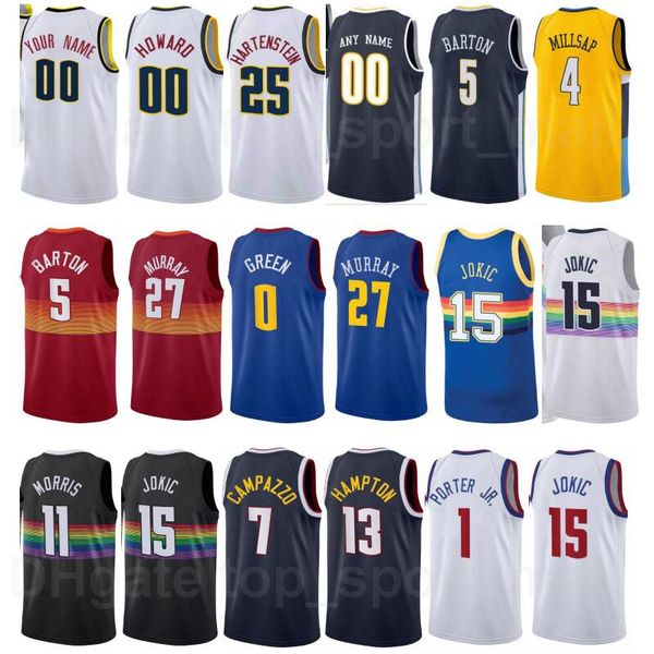 screen print basketball michael porter jr jersey 1 paul millsap 4 will barton 5 gary harris 14 facundo campazzo 7 city earned edition, Black;red
screen print basketball michael porter jr jersey 1 paul millsap 4 will barton 5 gary harris 14 facundo campazzo 7 city earned edition, Black;red