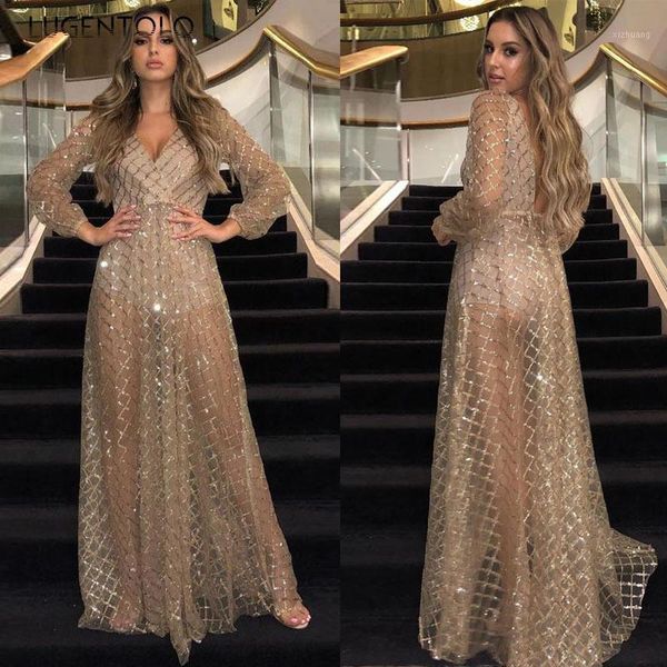 casual dresses lugentolo party dress women perspective backless long sleeve sequins female big swing thin summer, Black;gray
casual dresses lugentolo party dress women perspective backless long sleeve sequins female big swing thin summer, Black;gray