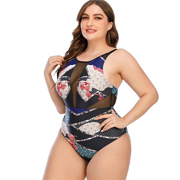 mesh patchwork one piece swimsuit women 2021 plus size 5xl swimwear female swimming bathing suits beachwear large size
mesh patchwork one piece swimsuit women 2021 plus size 5xl swimwear female swimming bathing suits beachwear large size