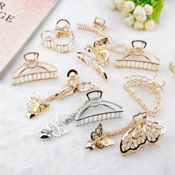 hair accessories women elegant hollow geometric metal claw large barrettes clips styling headwear
hair accessories women elegant hollow geometric metal claw large barrettes clips styling headwear