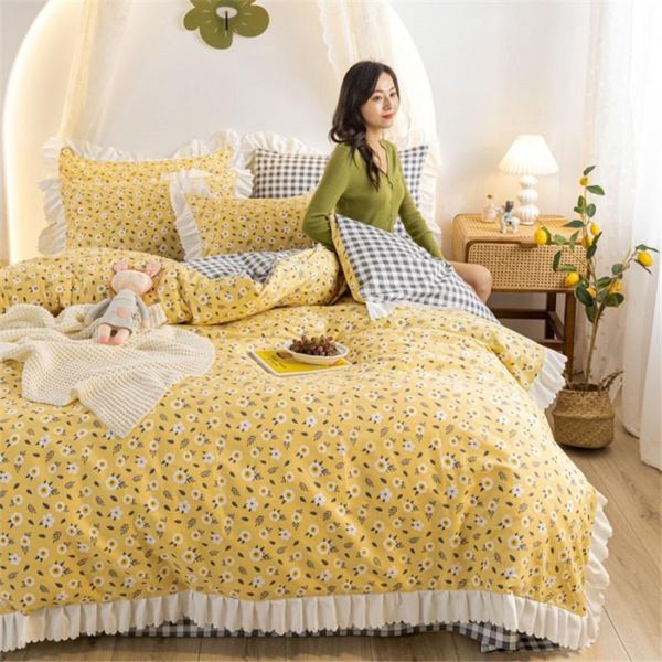 bedding sets 100% cotton daisy yellow set children 3d cartoon duvet cover 3/4 piece soft breathable luxury quilt covers
bedding sets 100% cotton daisy yellow set children 3d cartoon duvet cover 3/4 piece soft breathable luxury quilt covers