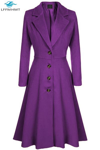 2021 new autumn winter solid color wool coats for women long sleeve lapel single breasted european style coat office lady slim fit trench kx, Black
2021 new autumn winter solid color wool coats for women long sleeve lapel single breasted european style coat office lady slim fit trench kx, Black