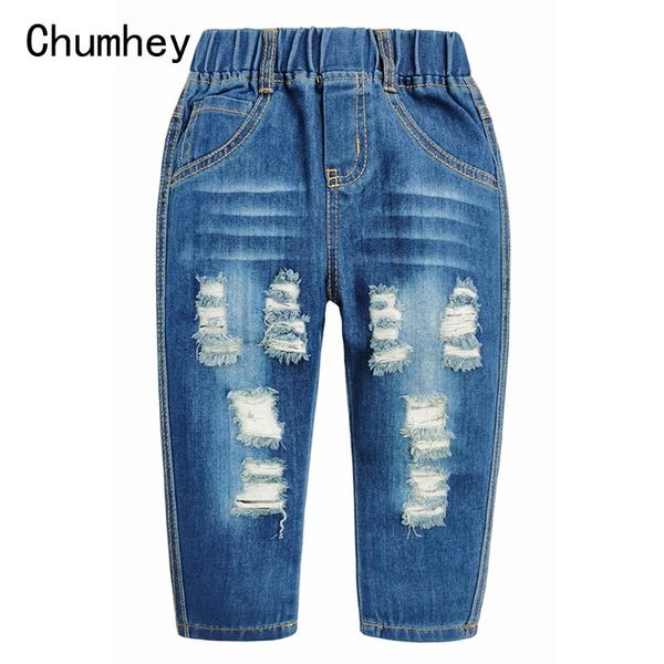 jeans chumhey 1-5t kids spring pant children pants boys girls denim trousers broken hole child clothing clothes, Blue
jeans chumhey 1-5t kids spring pant children pants boys girls denim trousers broken hole child clothing clothes, Blue