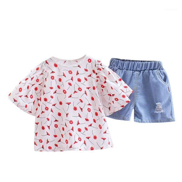 clothing sets baby girl clothes toddler kids summer fashion floral +ripped denim shorts outfit set girls outfits1, White
clothing sets baby girl clothes toddler kids summer fashion floral +ripped denim shorts outfit set girls outfits1, White