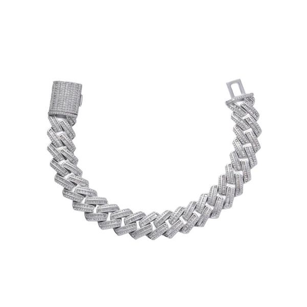 chains arrival hip hop mirco pave zircon 15mm brass bracelet tennis chain bling jewelry for men bb031, Silver
chains arrival hip hop mirco pave zircon 15mm brass bracelet tennis chain bling jewelry for men bb031, Silver