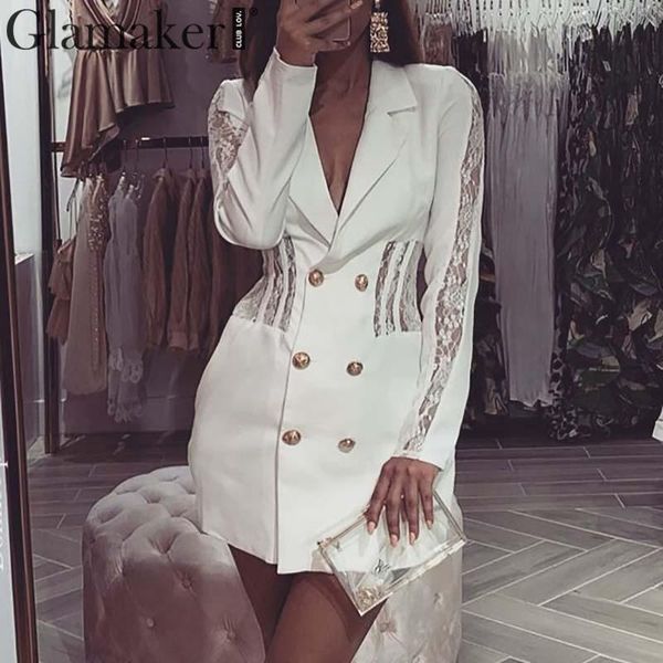 casual dresses glamaker patchwork blazer dress women white double-breasted summer short female elegant spring party bodycon, Black;gray
casual dresses glamaker patchwork blazer dress women white double-breasted summer short female elegant spring party bodycon, Black;gray