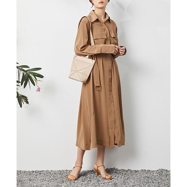 casual dresses long sleeve female ins early autumn fold wear long-sleeved perilla silk fried street the old man in 2021, dress, Black;gray
casual dresses long sleeve female ins early autumn fold wear long-sleeved perilla silk fried street the old man in 2021, dress, Black;gray