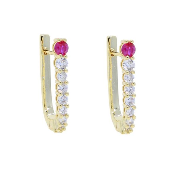 hoop & huggie cz rectangle earring gold color 5a cubic zirconia multi piercing, Golden;silver
hoop & huggie cz rectangle earring gold color 5a cubic zirconia multi piercing, Golden;silver