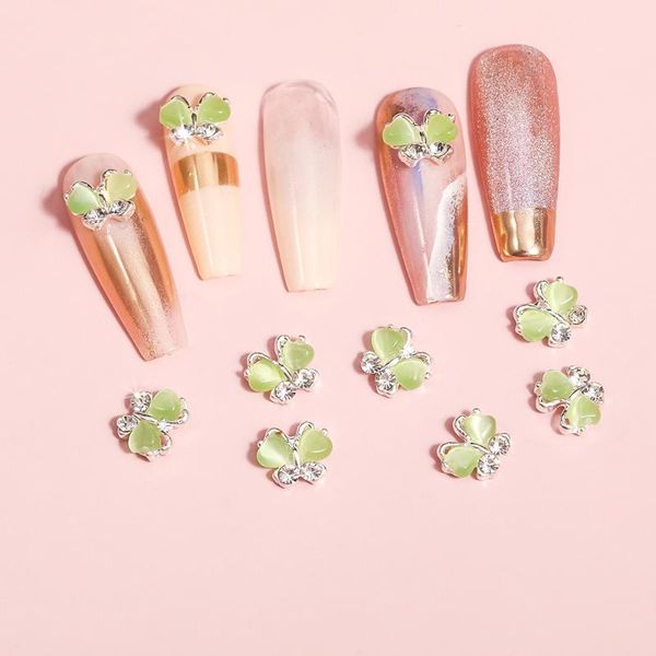 nail art decorations 10pcs butterfly decoration 3d rhinestone crystal charming gem green diy diamond creative accessorie, Silver;gold
nail art decorations 10pcs butterfly decoration 3d rhinestone crystal charming gem green diy diamond creative accessorie, Silver;gold